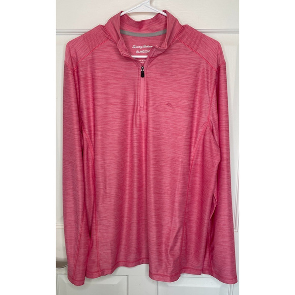 Tommy Bahama Other - Tommy Bahama Men's IslandZone Quarter Zip Pullover Sz M Golf Performance Active
